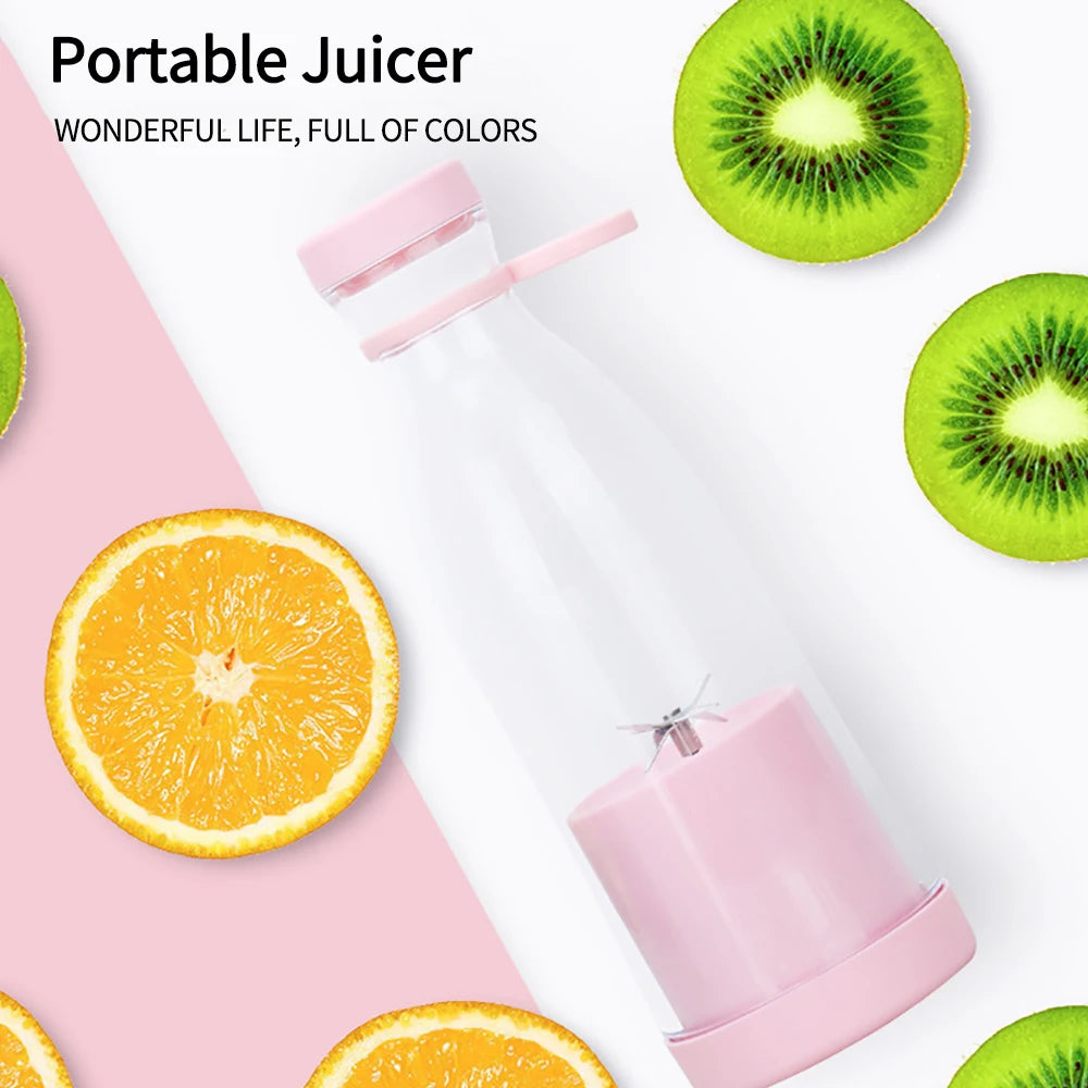 Mini Portable Blender Electric Fruit Juicer Mixers Extractors Multifunction Juice Maker Machine Blender Smoothies Mixer Supplies