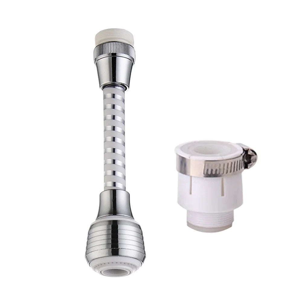 360 Universal Faucet Extender Aerator Faucet Attachment Extension Tubes Water Tap Sprayer Kitchen Sink Accessories